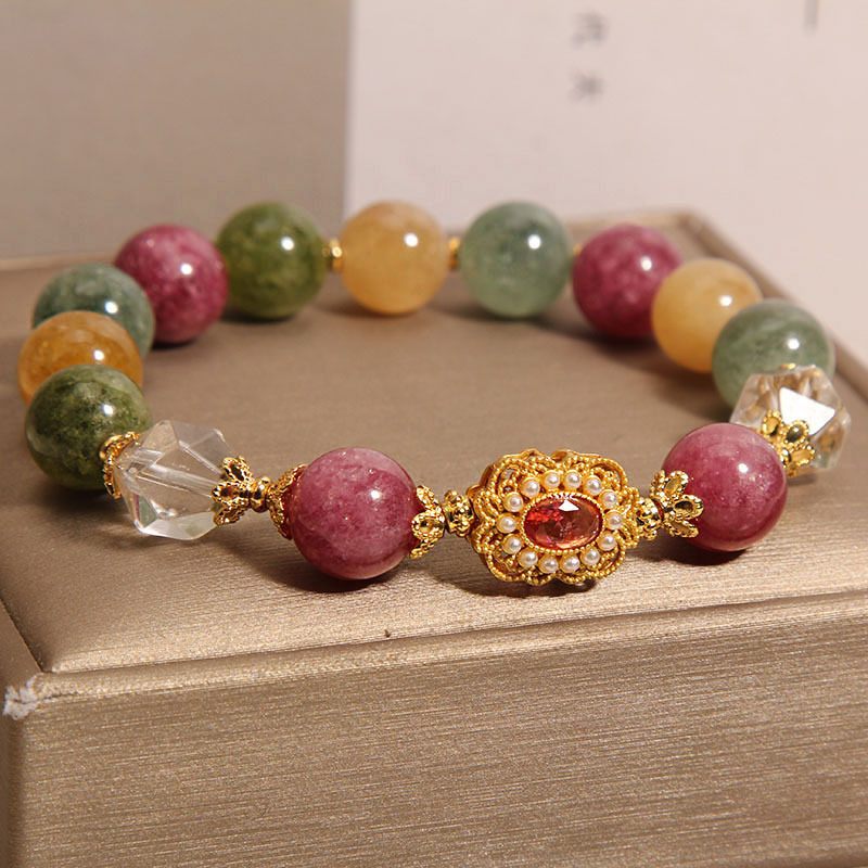 Jade Color Tourmaline Bracelet For Women - Image 2