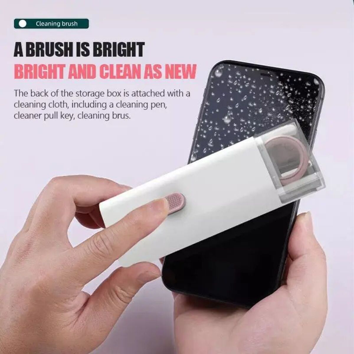 7 In 1 Computer Keyboard Cleaner Brush Kit Earphone Cleaning Pen For Headset Keyboard Cleaning Tools Cleaner Keycap Puller Kit - Image 6