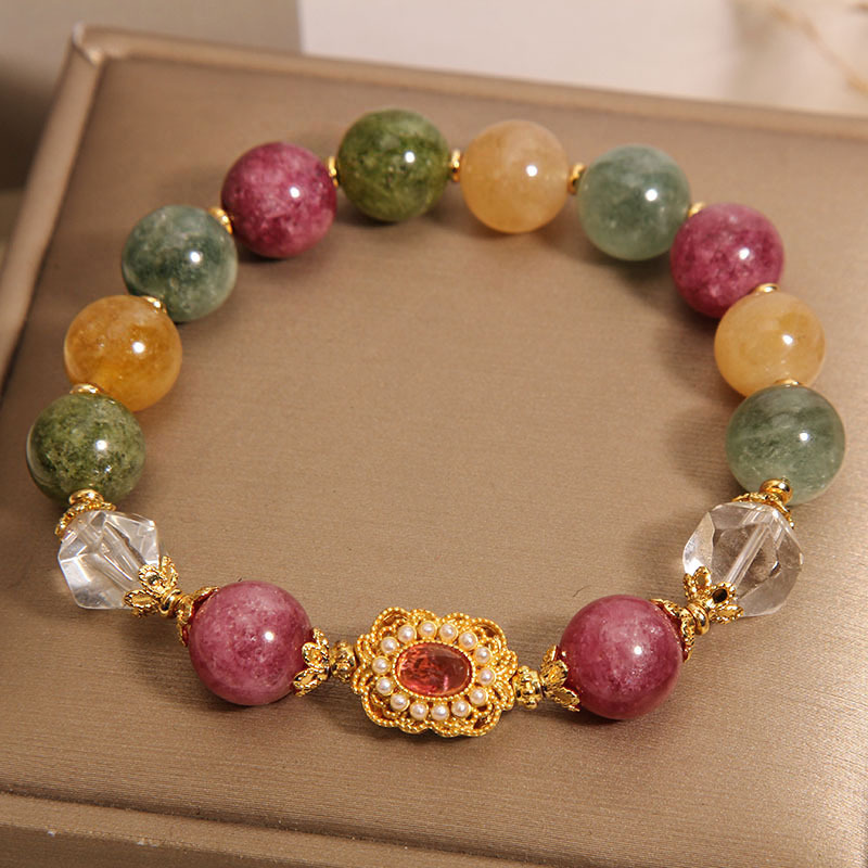 Jade Color Tourmaline Bracelet For Women - Image 5